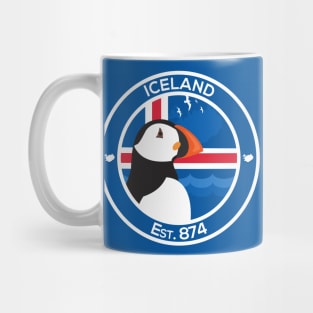 Iceland Puffin Shirt Mug